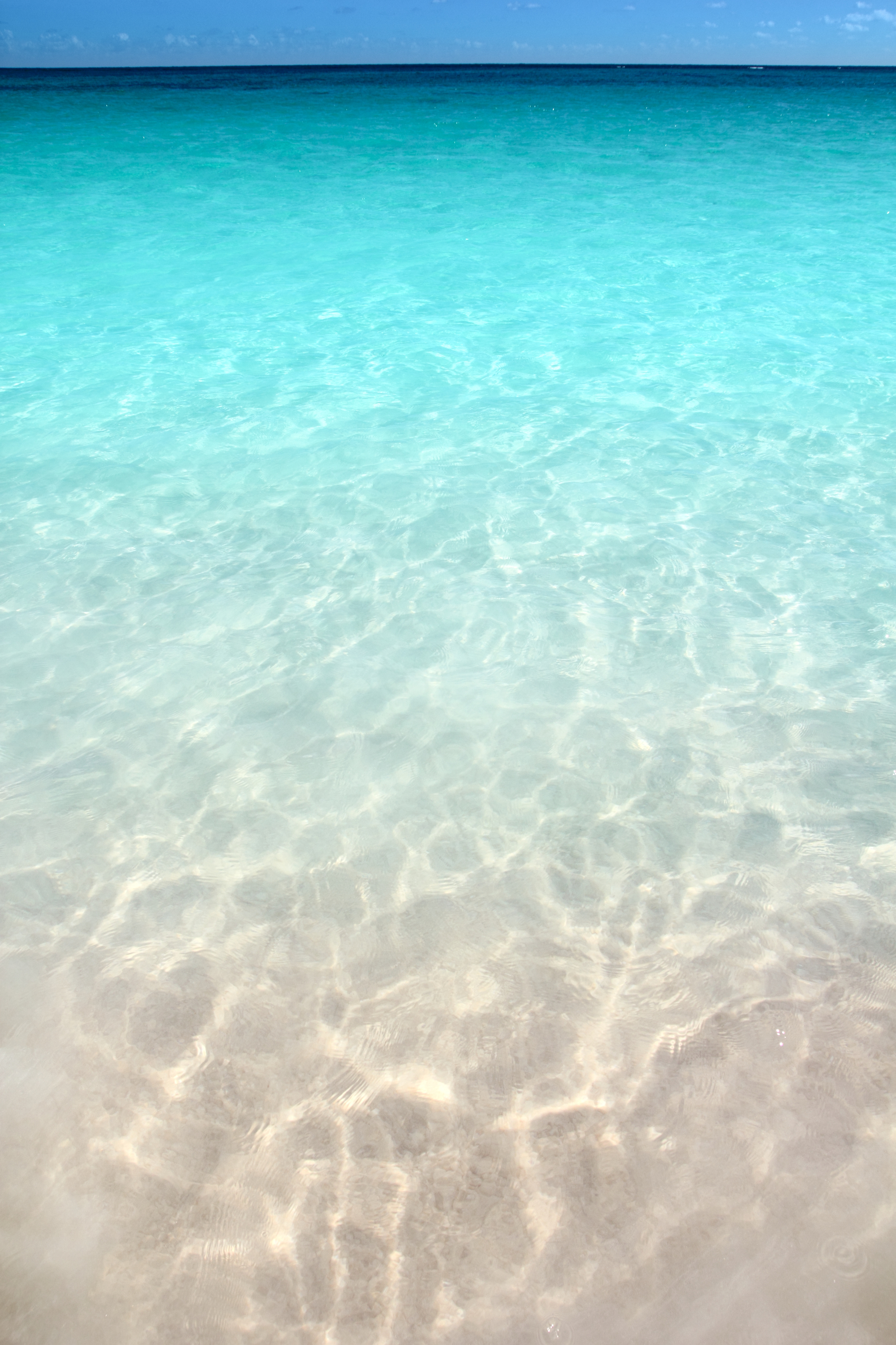 Crystal Clear Beach Water